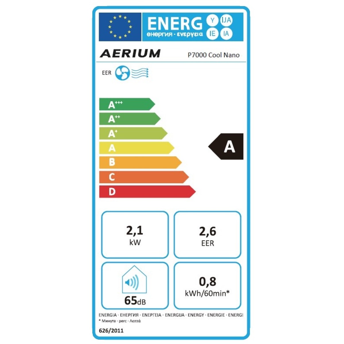 AERIUM P7000 Cool Nano mobil klíma
