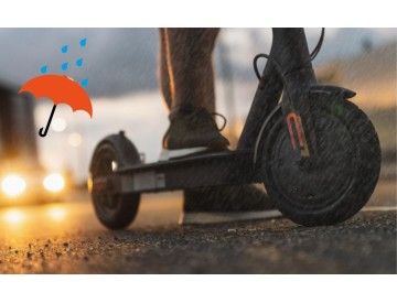Elektromos roller esőben - mire kell figyelni?