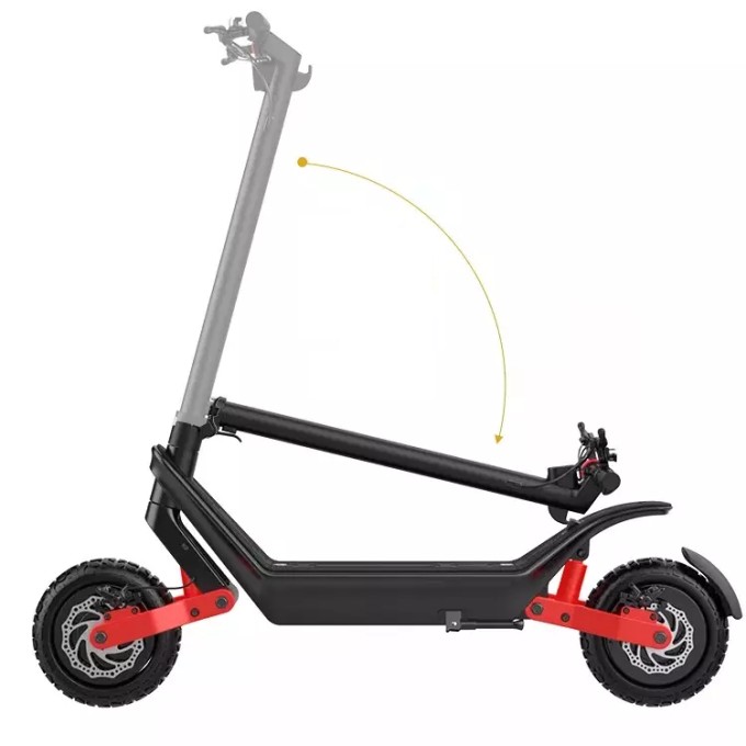 AERIUM HX 2400 W Dual off-road elektromos roller, fekete