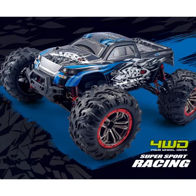 AERIUM HOSHI SPEED off-road RC autó (1:10) sárga - 2 akkumulátorral