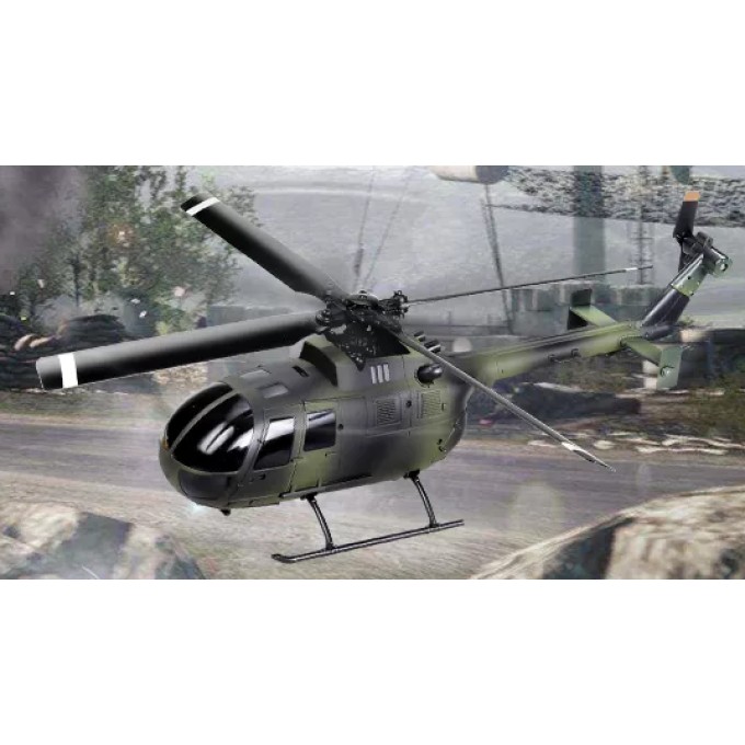 RC helikopter AERIUM C186 4CH CAMOUFLAGE zöld