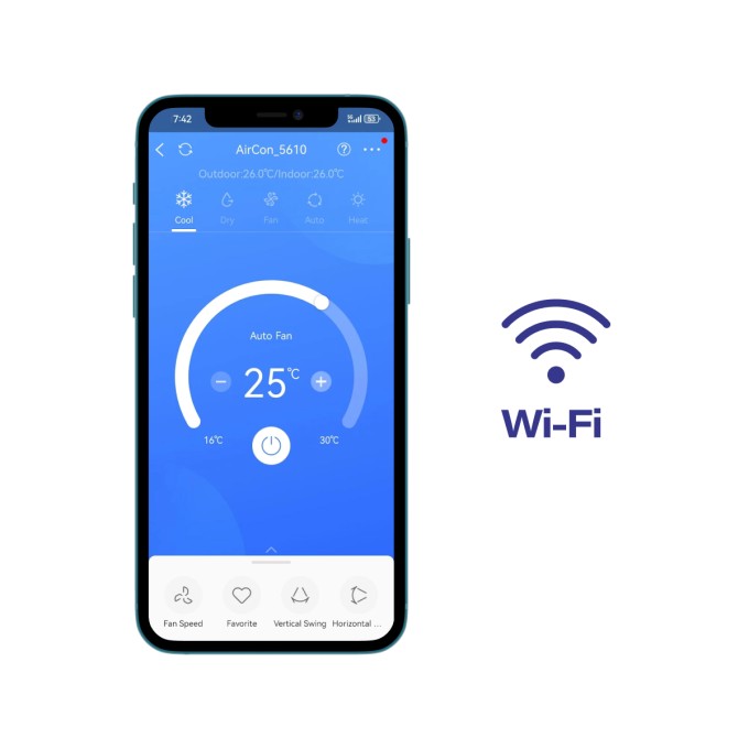 Olimpia Splendid Dolceclima Compact 10 MBB Wi-Fi mobil klíma