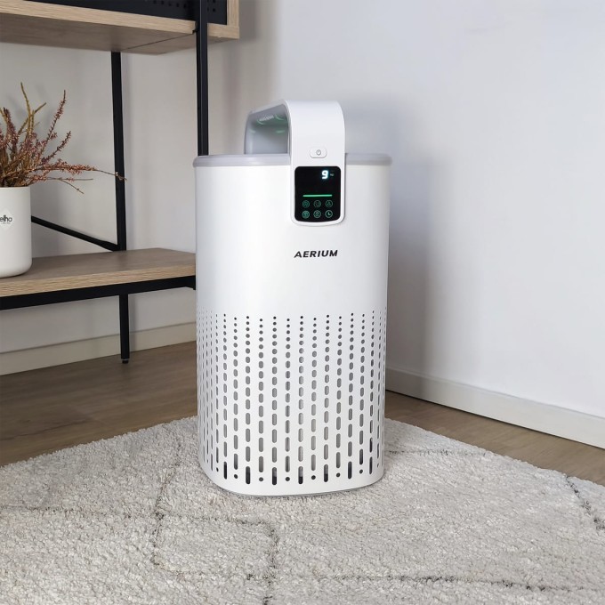 Légtisztító AERIUM PureSteel Q3 HEPA Wi-Fi