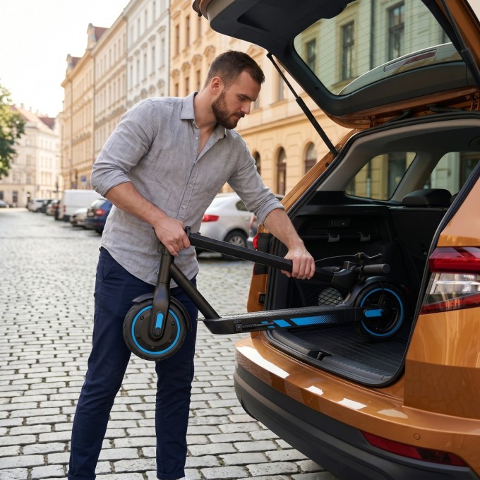 AERIUM MaxRide T500 elektromos roller, kék