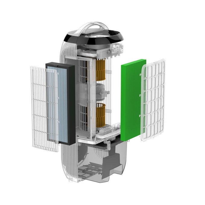 AERIUM TotalCare 4in1 H13WIFI léghűtő, légtisztító, párásító és ventilátor
