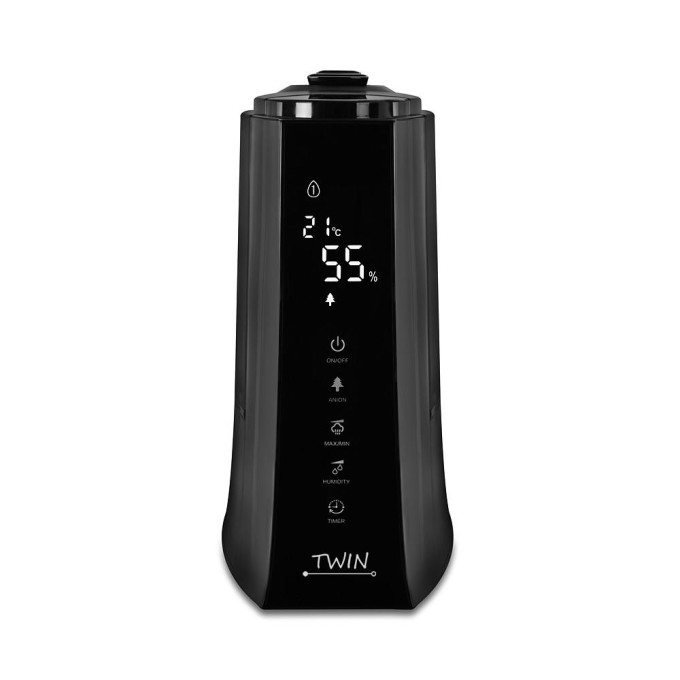 Airbi Twin párásító, fekete