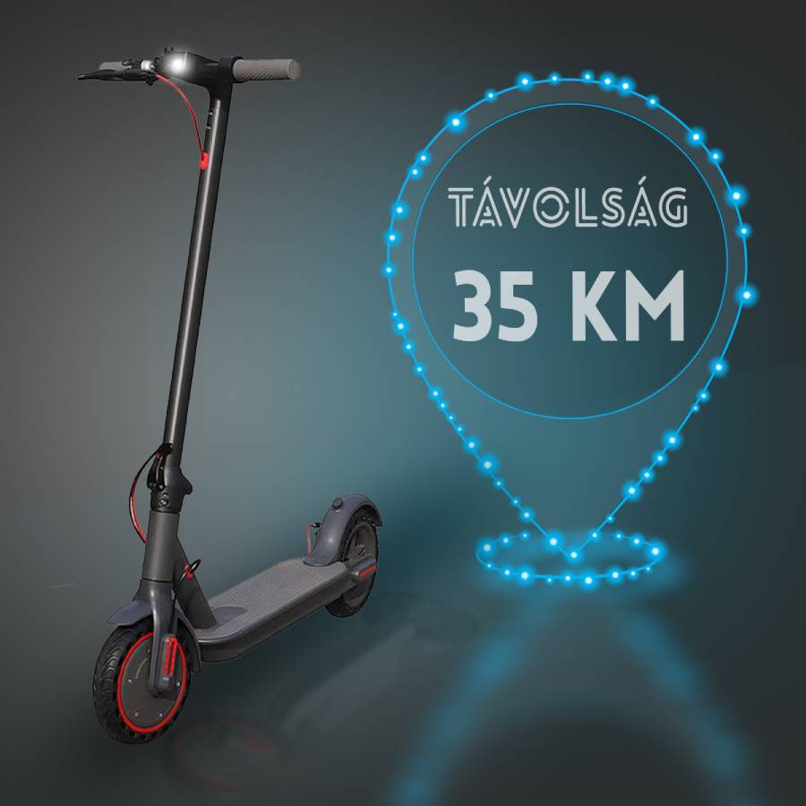 Elektromos roller AERIUM AOVO PRO fekete
